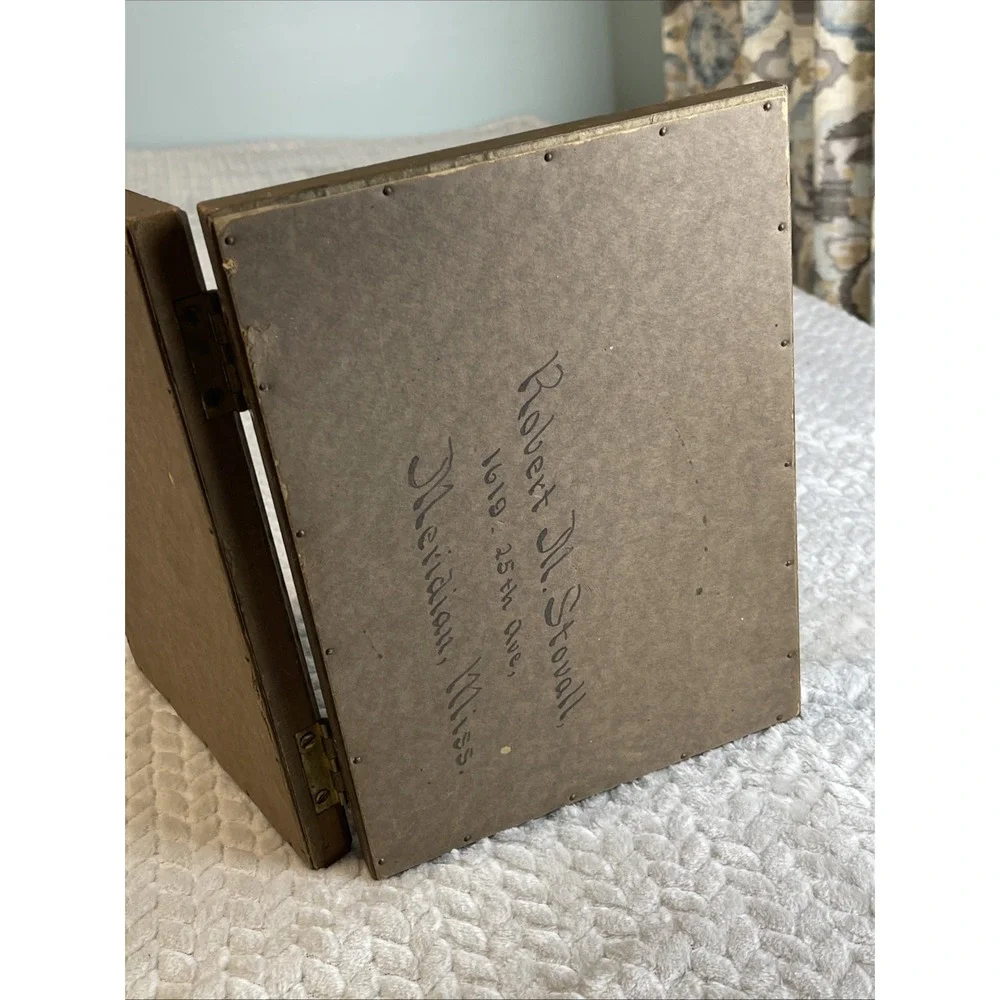 Vintage‎ Gold Wooden Double Picture Photo Frame Ornate  10